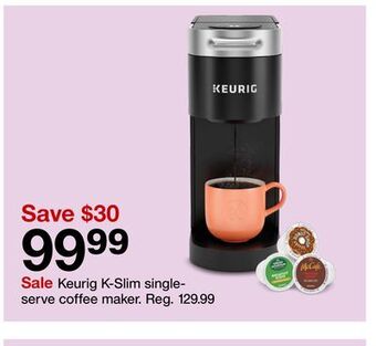 Target Keurig k-slim single-serve coffee maker offer