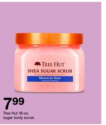 Target Tree hut 18-oz. sugar body scrub offer
