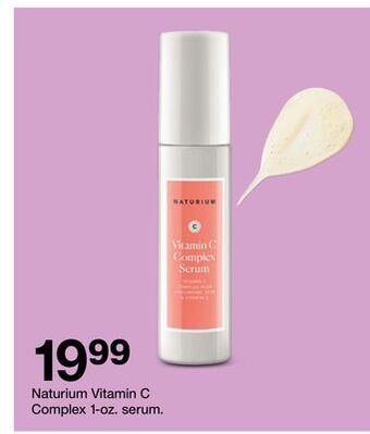 Target Naturium vitamin c complex 1-oz. serum offer