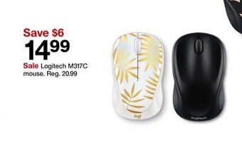 Target Logitech m317c mouse offer