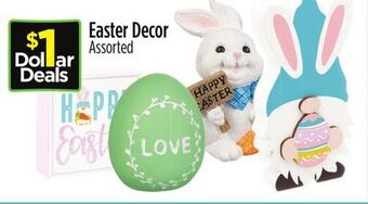 Dollar General Easter decor offer