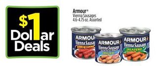 Dollar General Armour® vienna sausages offer