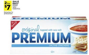 Dollar General Nabisco® premium saltine crackers offer
