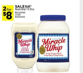 Dollar General Kraft® miracle whip® offer
