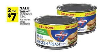 Dollar General Swanson® chunk chicken offer