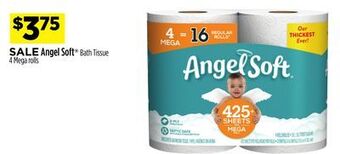 Dollar General Angel soft® bath tissue offer
