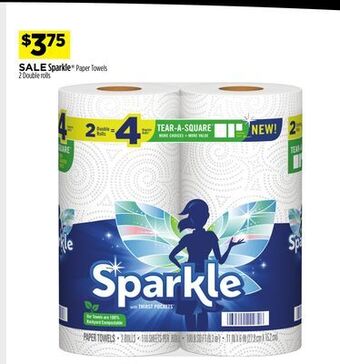 Dollar General Sparkle® paper towels offer