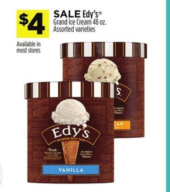 Dollar General Edy's® grand ice cream offer