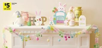 Dollar General Easter decor offer