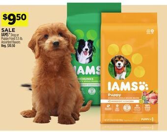 Dollar General Iams® dog or puppy food offer