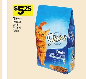Dollar General 9lives® cat food offer