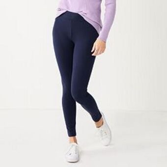 Kohl's Women's sonoma goods for life® midrise leggings offer