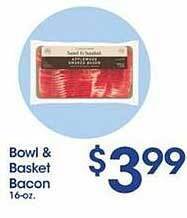 Price Rite Bowl & basket bacon offer