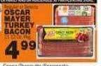 Bravo Supermarkets Oscar mayer turkey bacon offer