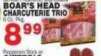Bravo Supermarkets Boar's head charcuterie trio offer