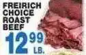 Bravo Supermarkets Freirich choice roast beef offer