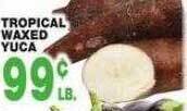 Bravo Supermarkets Tropical waxed yuca offer