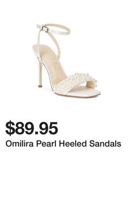 Belk Omilira pearl heeled sandals offer