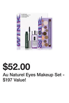 Belk Au naturel eyes makeup set - $197 value! offer