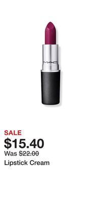 Ulta Beauty Lipstick cream offer