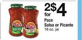 Safeway Pace salsa or picante offer
