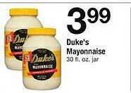 Safeway Duke's mayonnaise offer