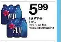 Safeway Fiji water offer