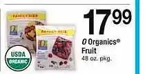 Safeway O organics fruit offer