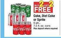 Safeway Coke, diet coke or sprite offer