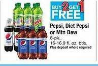 Safeway Pepsi, diet pepsi or mtn dew offer