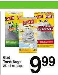 Safeway Glad trash bags offer