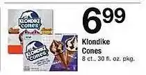 Safeway Klondike cones offer