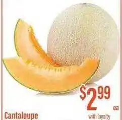 Chief Supermarket Cantaloupe offer
