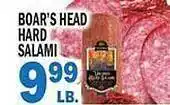 Ctown Boar's head hard salami offer