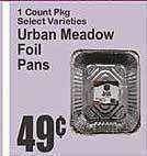 Key Food Urban meadow foil pans offer