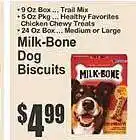 Key Food Milk-bone dog biscuits offer