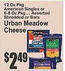 Key Food Urban meadow cheese offer