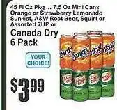 Key Food Canada dry offer
