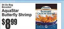 Key Food Aquastar butterfly shrimp offer