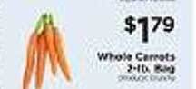 ShopRite Whole carrots offer