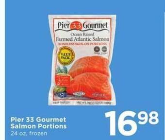 Cub Foods Pier 33 gourmet salmon portions offer