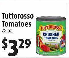 Gristedes Tuttorosso tomatoes offer