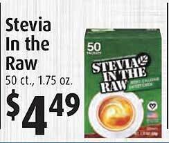Stevia in the raw