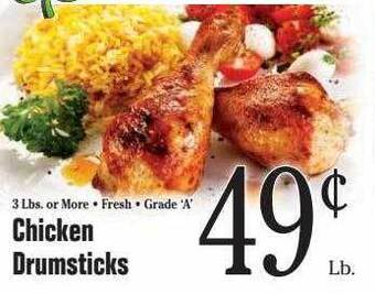 Morton Williams Chicken drumsticks offer