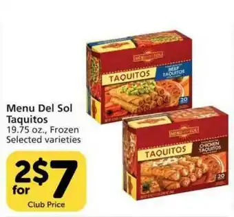 Pavilions Menud Del Sol Taquitos offer