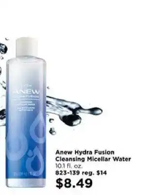 Avon Anew Hydra Fusion Cleansing Micellar Water offer