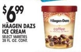 Met Foodmarkets Haagen Dazs Ice Cream offer