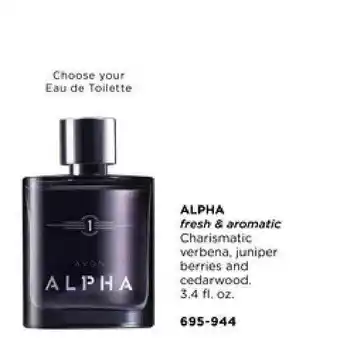 Avon Alpha Fresh & Aromatic offer