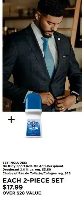 Avon On Duty Sport Roll-on Anti-perspirant Deodorant offer