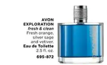 Avon Avon Exploration Fresh & Clean Eau De Toilette offer